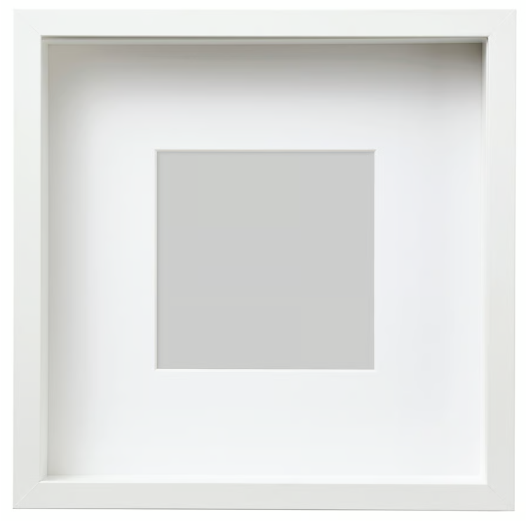 Cadre Shadow Box personnalisable -25 x 25 cm