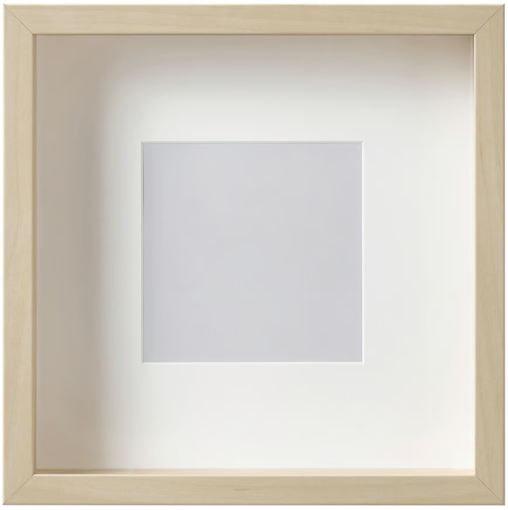 Cadre Shadow Box personnalisable -25 x 25 cm