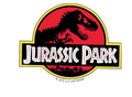Autocollant Dinosaure – Logo Jurassic Park