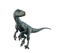Autocollant Dinosaure – Blue