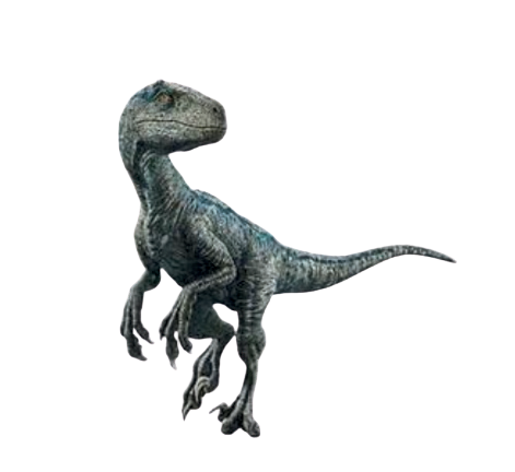 Autocollant Dinosaure – Blue