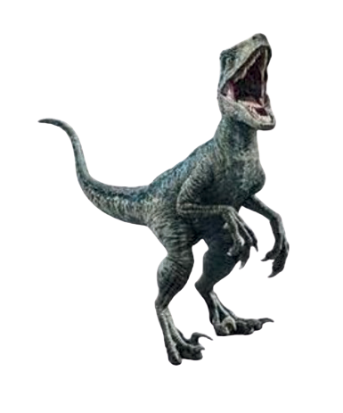 Autocollant Dinosaure – Blue
