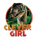 Autocollant Dinosaure – Clever Girl