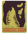 Autocollant Dinosaure – Couverture Jurassic Park