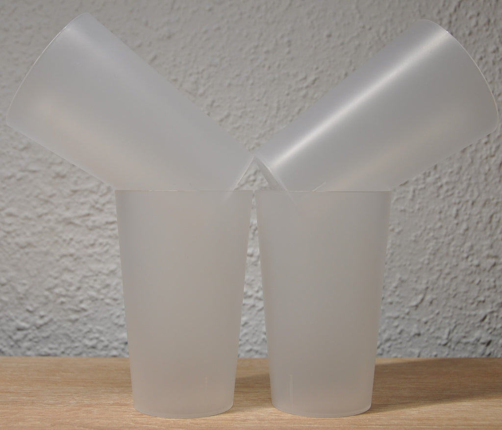Lot de 4 gobelets personnalisables – 25cl