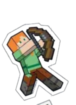 Autocollant Minecraft – Arc