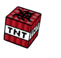 Autocollant Minecraft – TNT