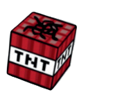 Autocollant Minecraft – TNT