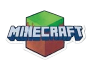 Autocollant Minecraft – Logo Minecraft