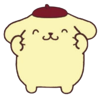 Autocollant Kawaii – Pom Pom Purin