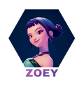 Autocollant Kpop – Zoey
