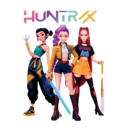 Autocollant Kpop – HuntrX logo holographique