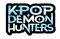 Autocollant Kpop – Logo KPop Demon Hunters