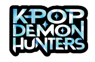 Autocollant Kpop – Logo KPop Demon Hunters