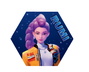 Autocollant Kpop – Rumi