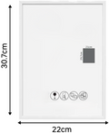 Cadre PVC LILA personnalisable – Superposition papier coloré / adhésif (21x29,7)