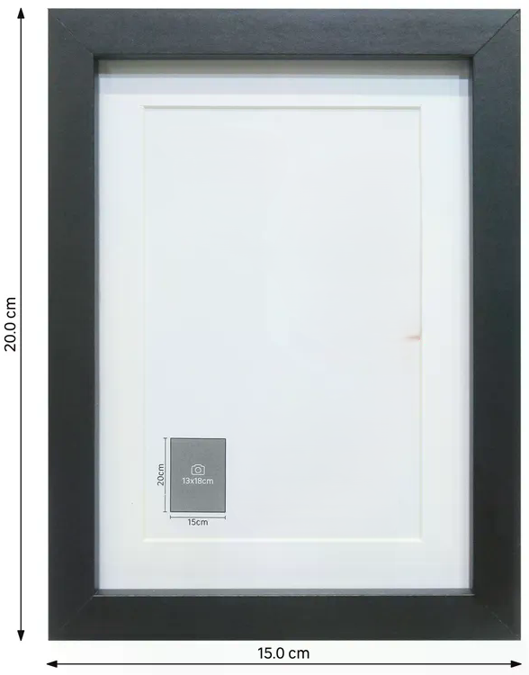 Cadre bois personnalisable – Superposition papier coloré / adhésif (13x18)