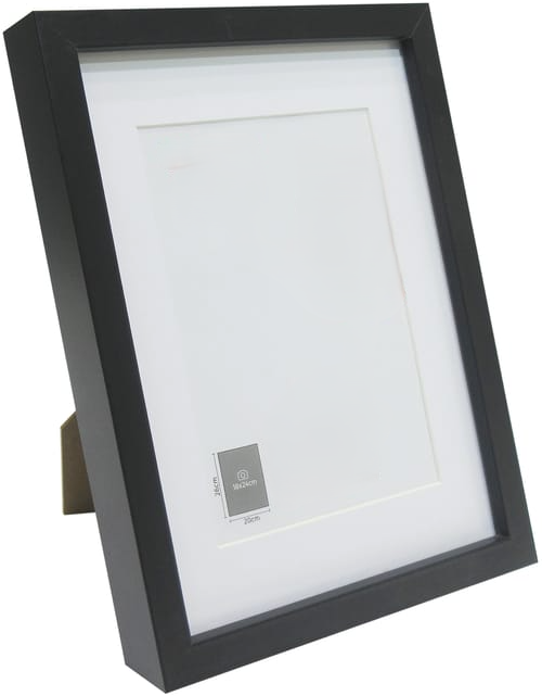 Cadre bois personnalisable – Superposition papier coloré / adhésif (18x24)