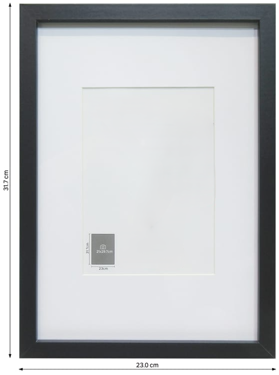 Cadre bois personnalisable – Superposition papier coloré / adhésif (21x29,7)
