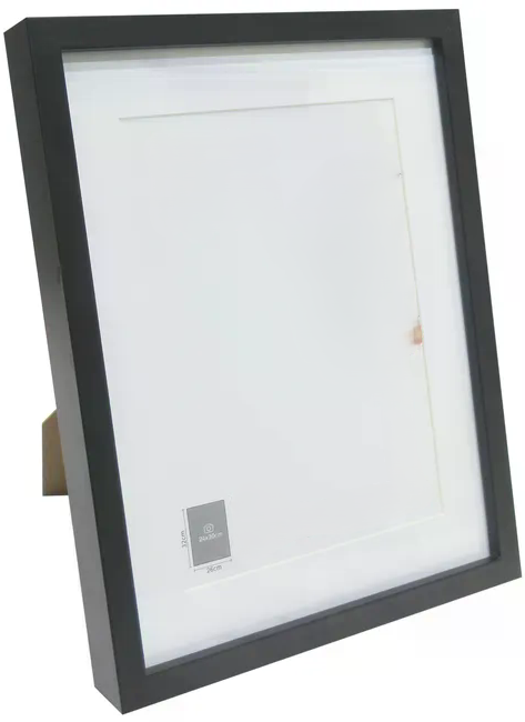 Cadre bois personnalisable – Superposition papier coloré / adhésif (24x30)
