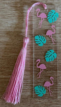 Marque-page acrylique – Flamant rose