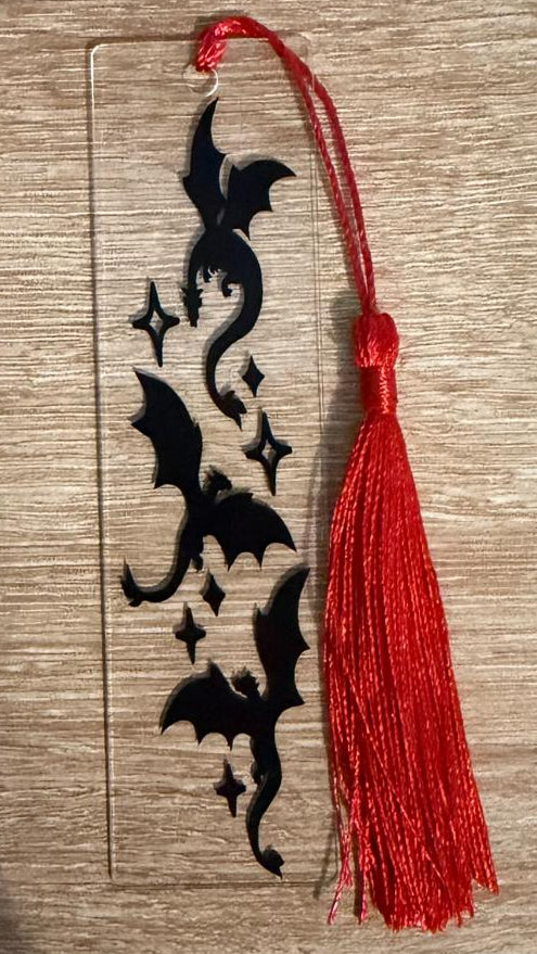 Marque-page acrylique – Dragons