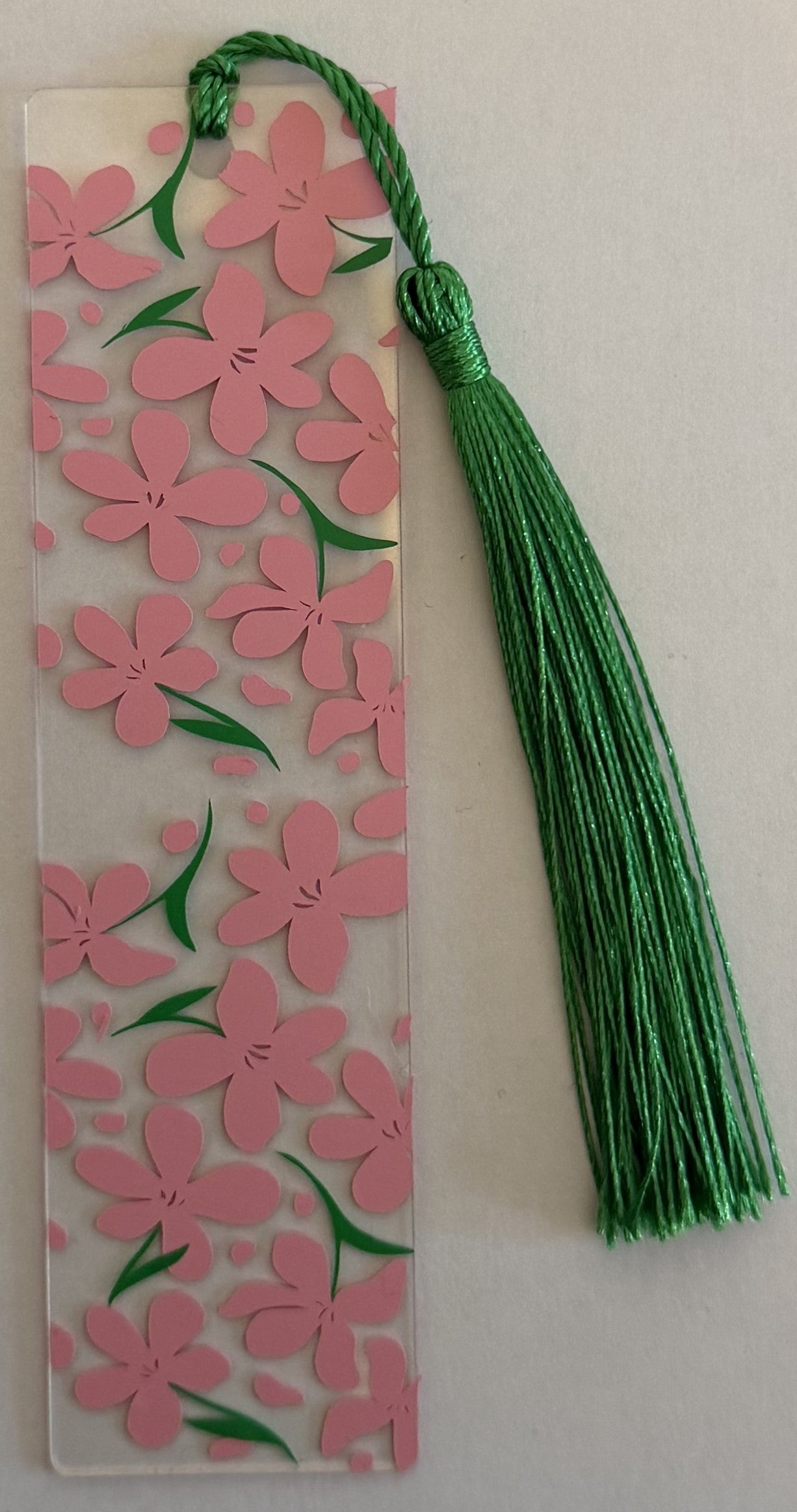 Marque-page acrylique – Fleurs & verdure