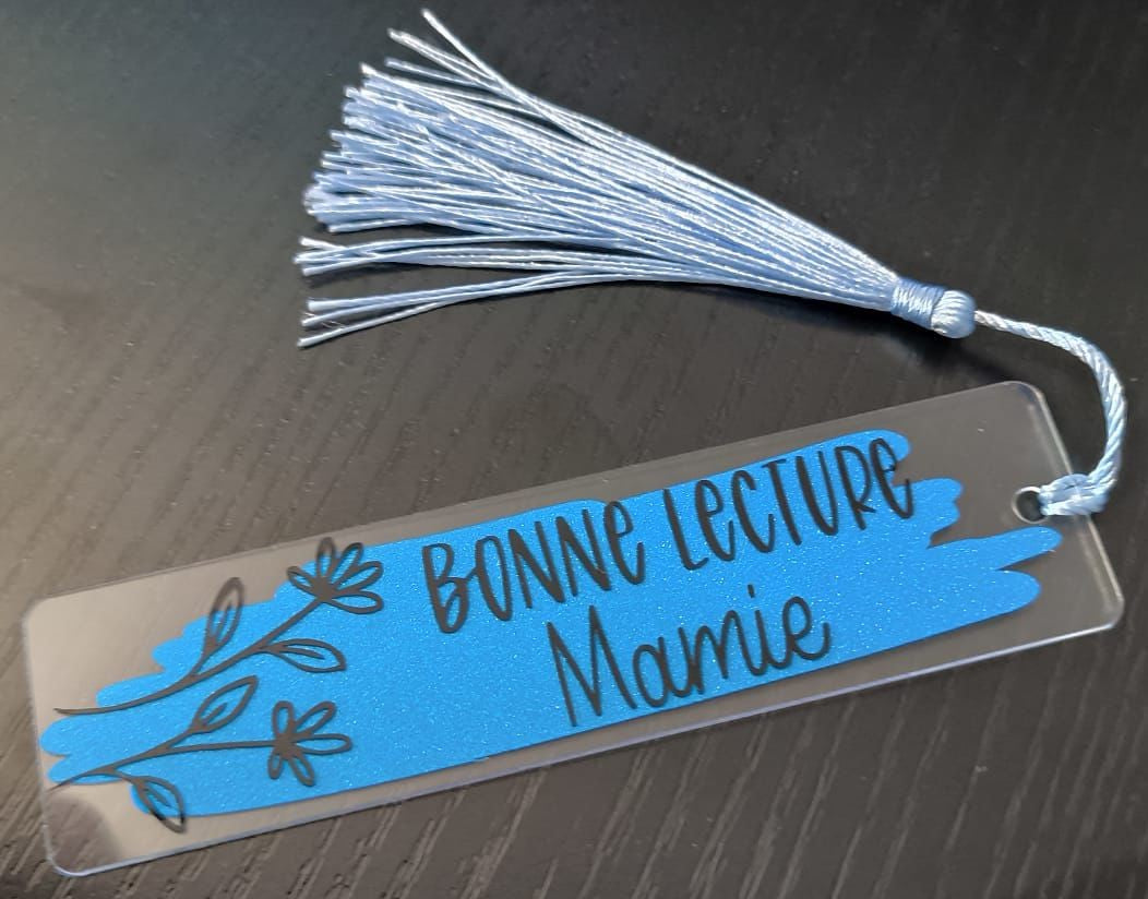 Marque-page acrylique – Mamie