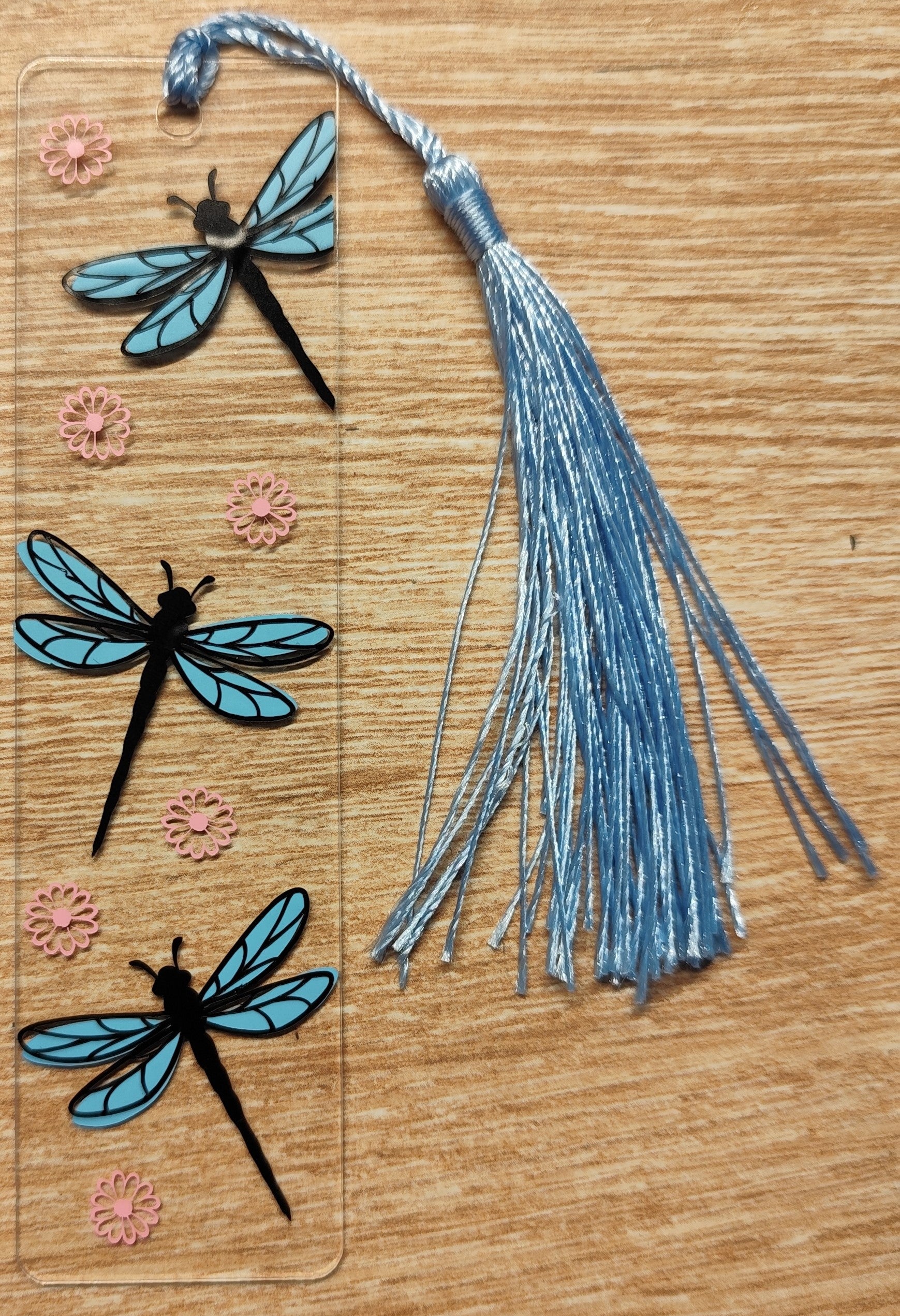 Marque-page acrylique – Libellules