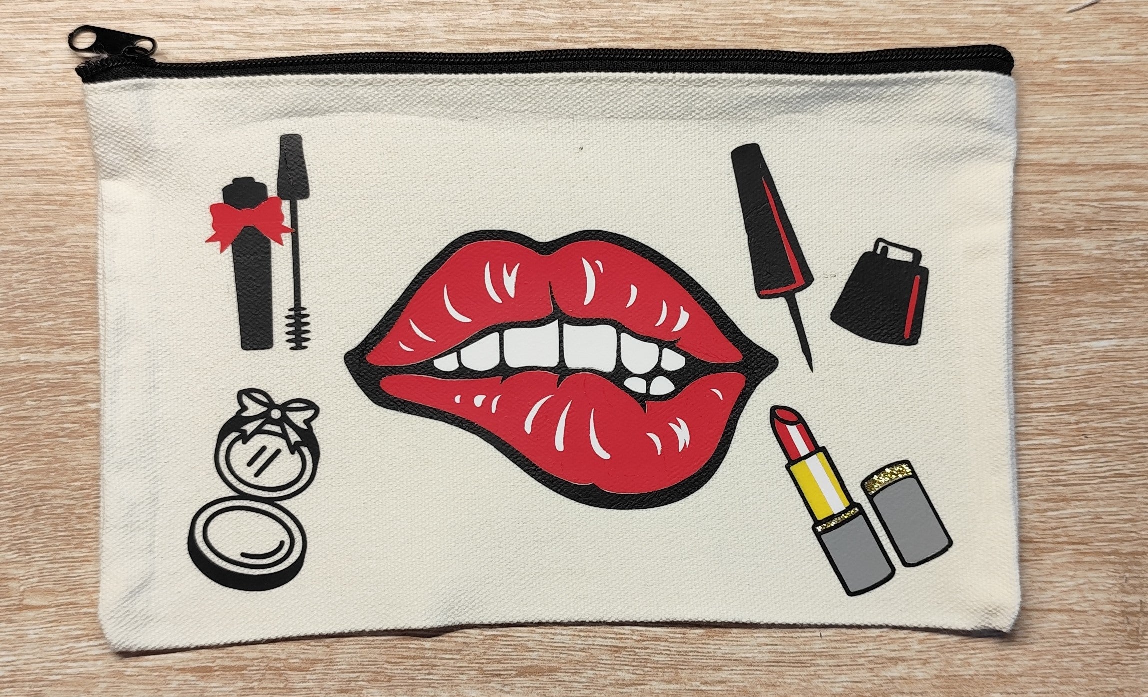 Pochette Pin-up maquillage – 13x21cm