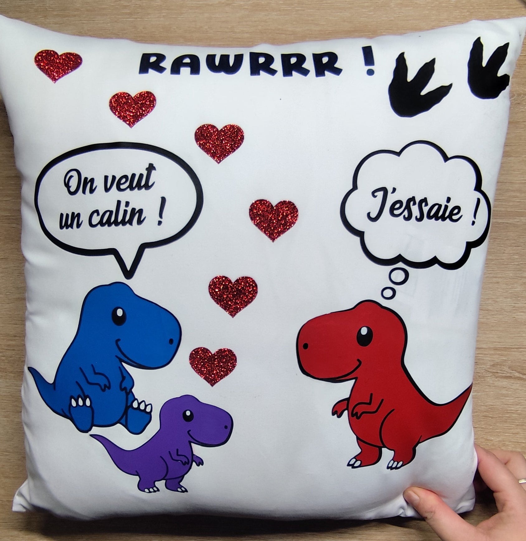 Taie d'oreiller personnalisable 40x40