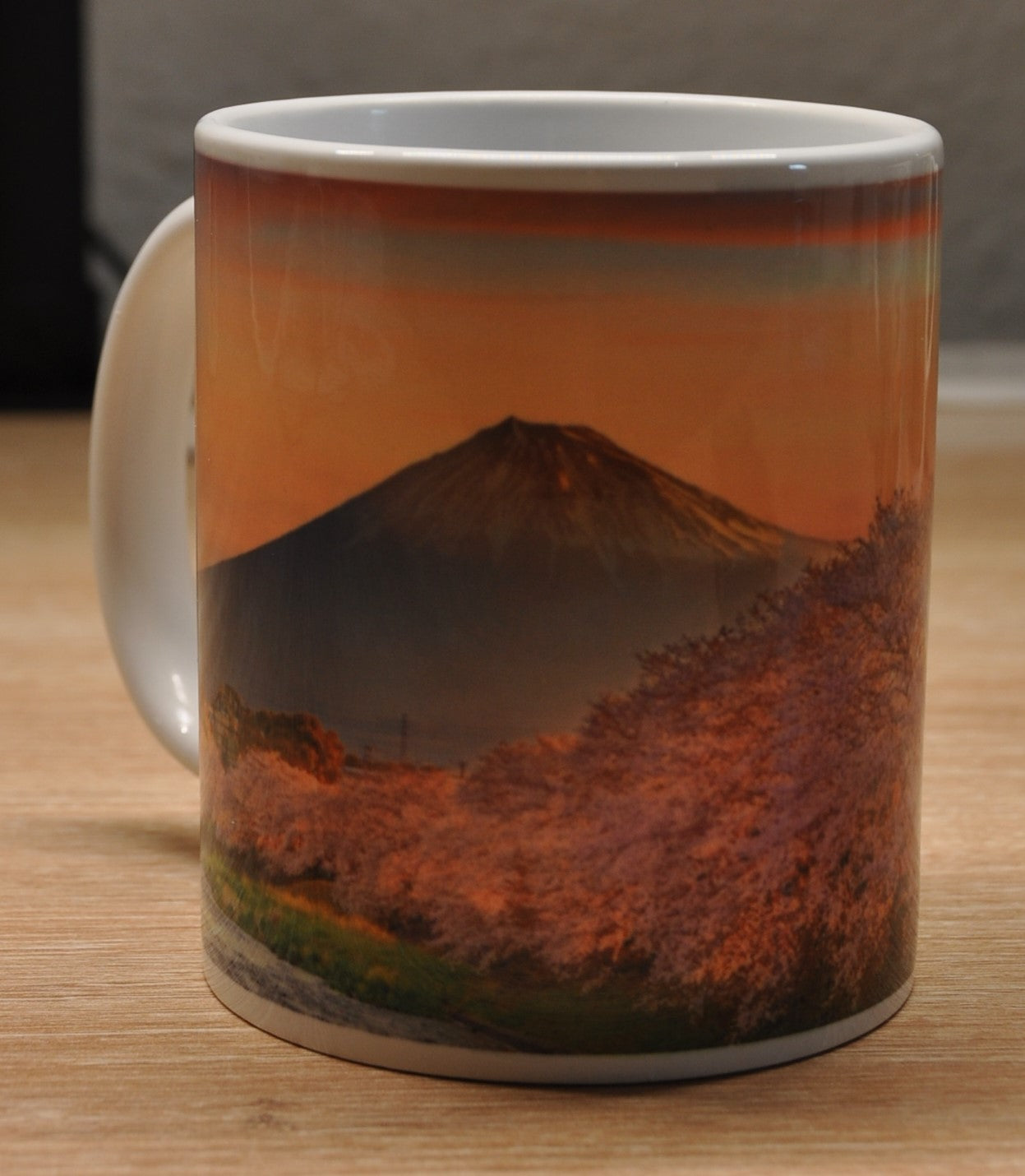 Mug Japon – Mont Fuji & Cerisiers en fleurs – 330ml