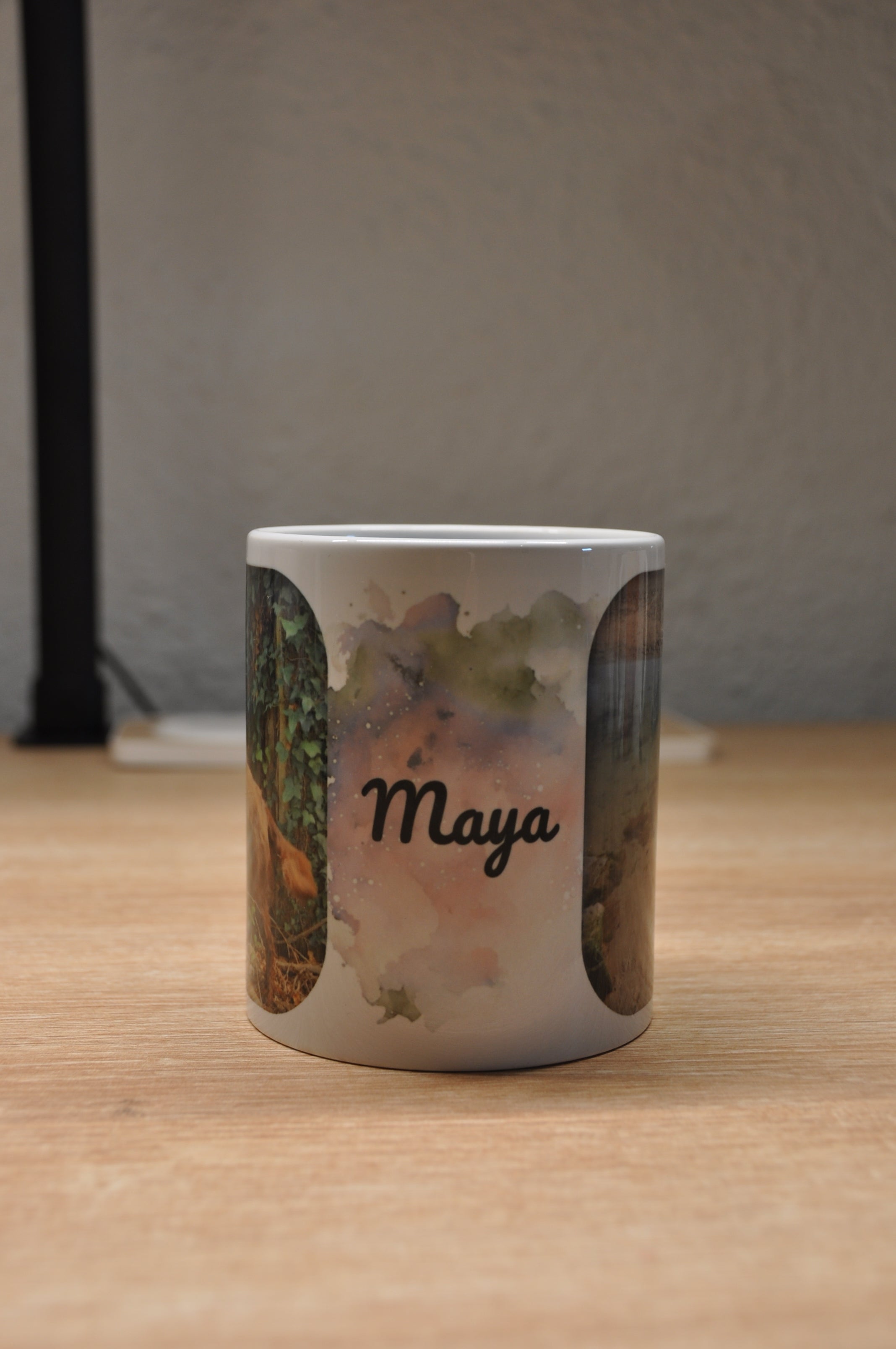 Mug anse cœur à personnaliser