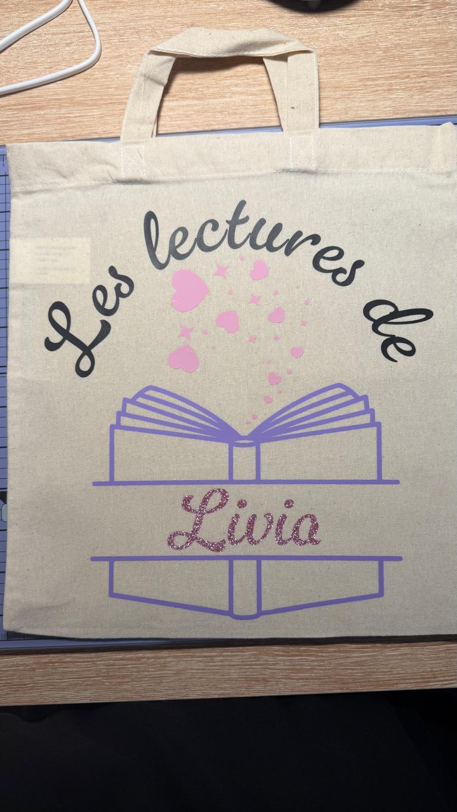 Tote bag Bibliothèque