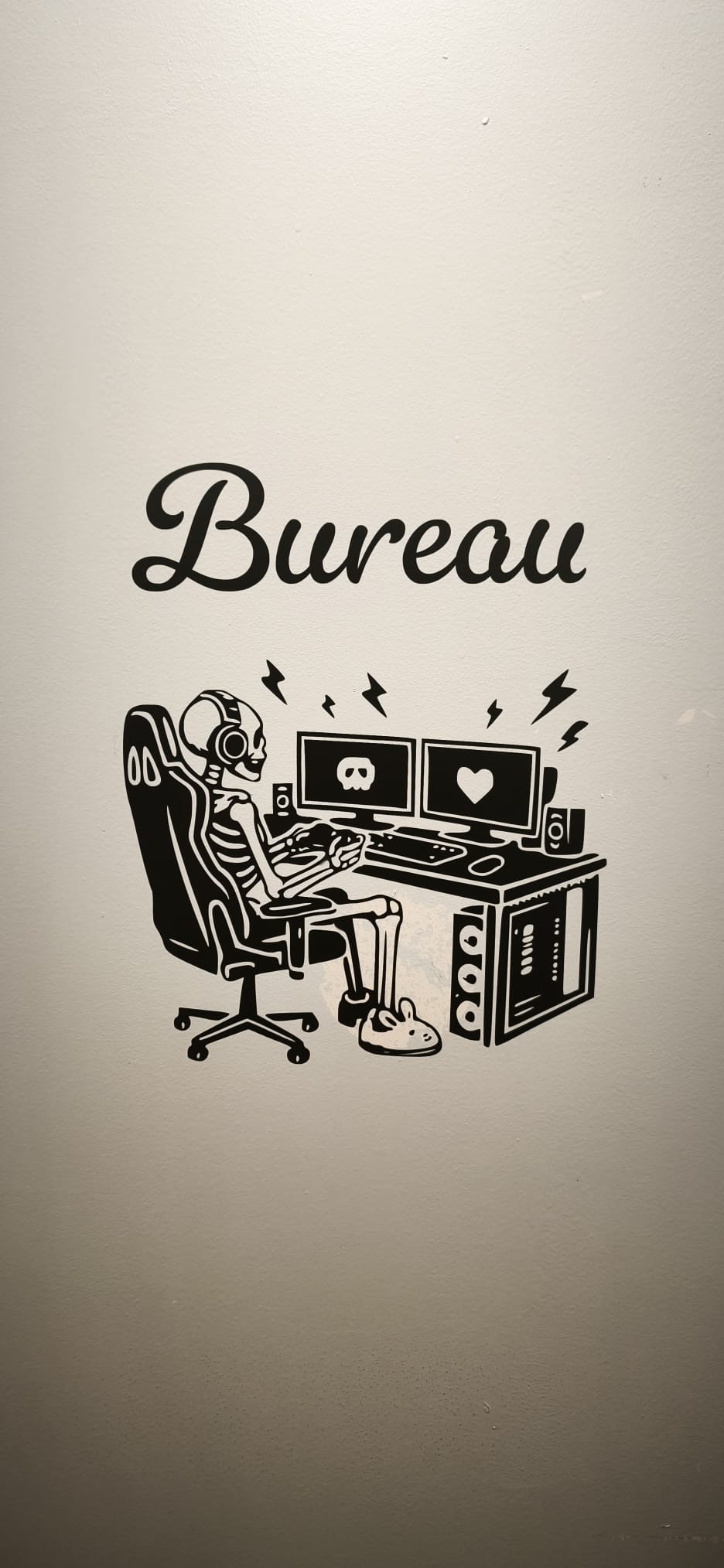 Sticker sur surface lisse pour intérieur et extérieur – Design, couleur et taille au choix