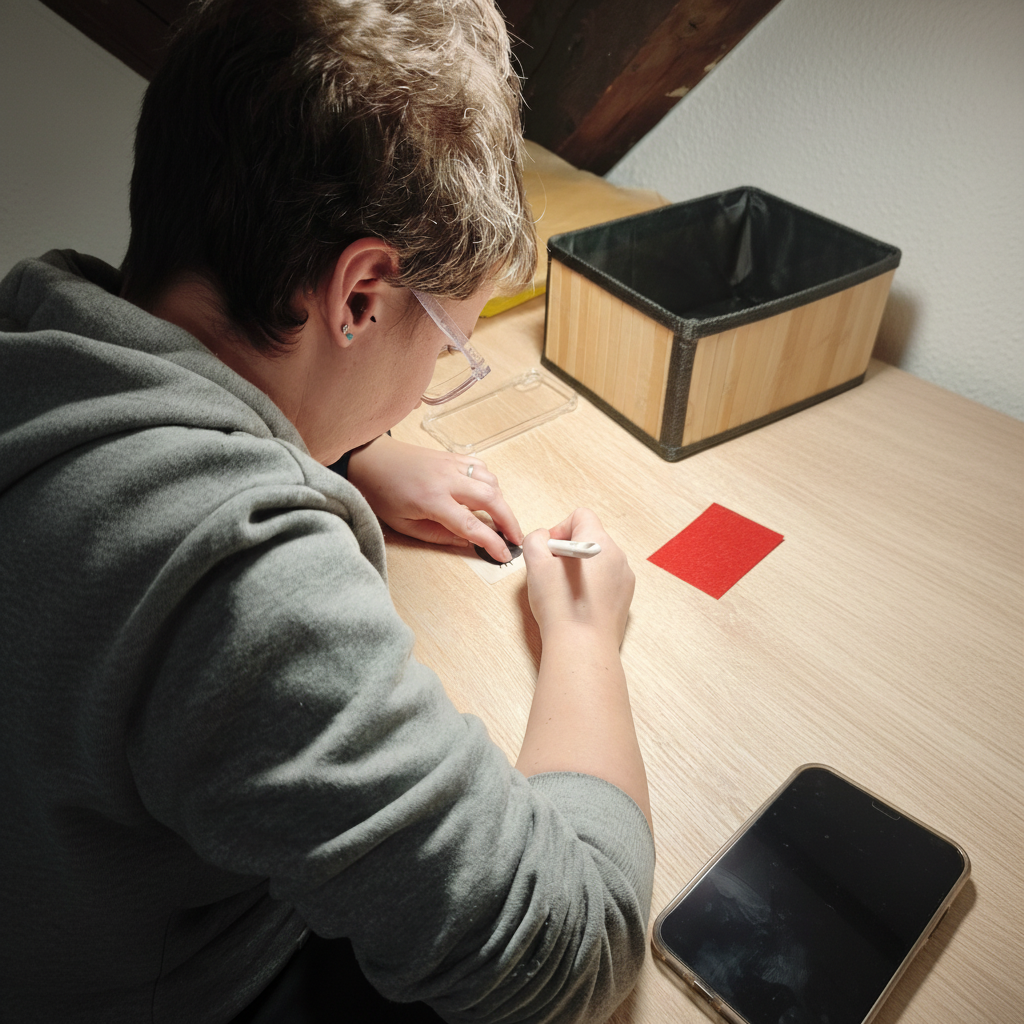 Photo recadrée carrée